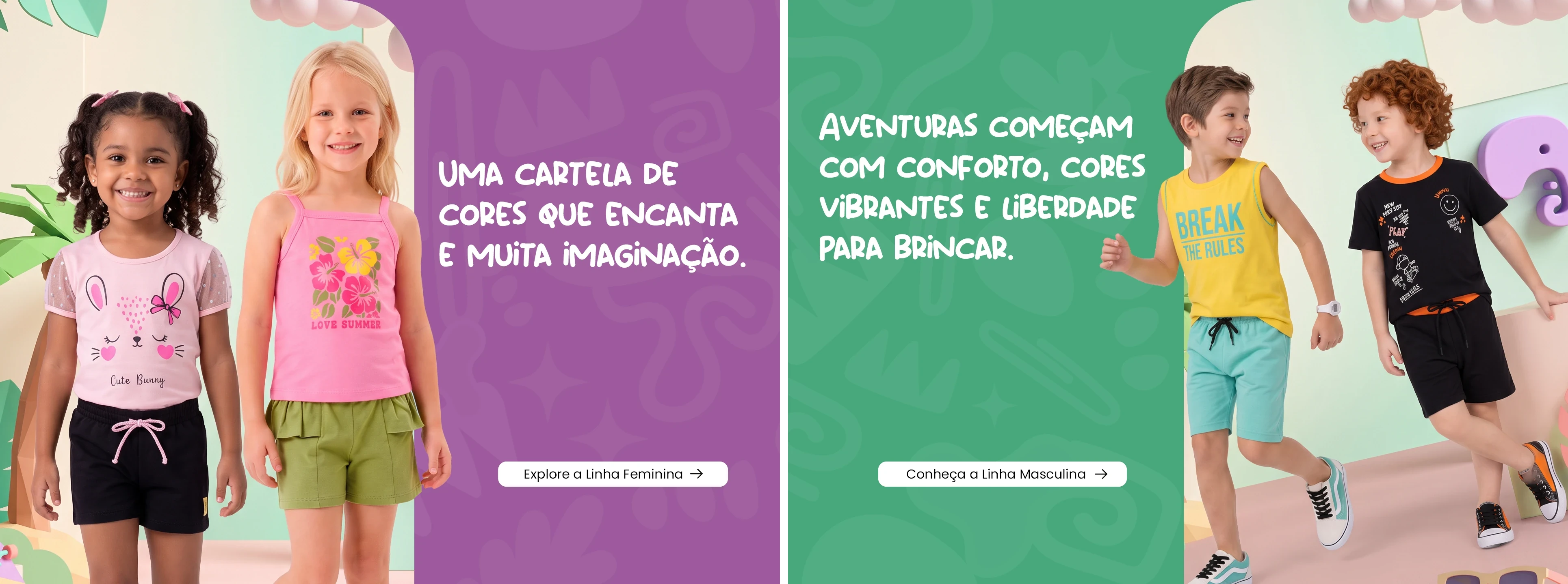 Banners Oficiais Divestir